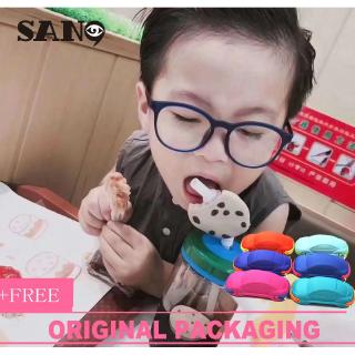 ใหม่กรอบกลมเล็กเด็กป้องกันแสงสีฟ้าแว่นตาแฟชั่นแว่นตาเด็ก