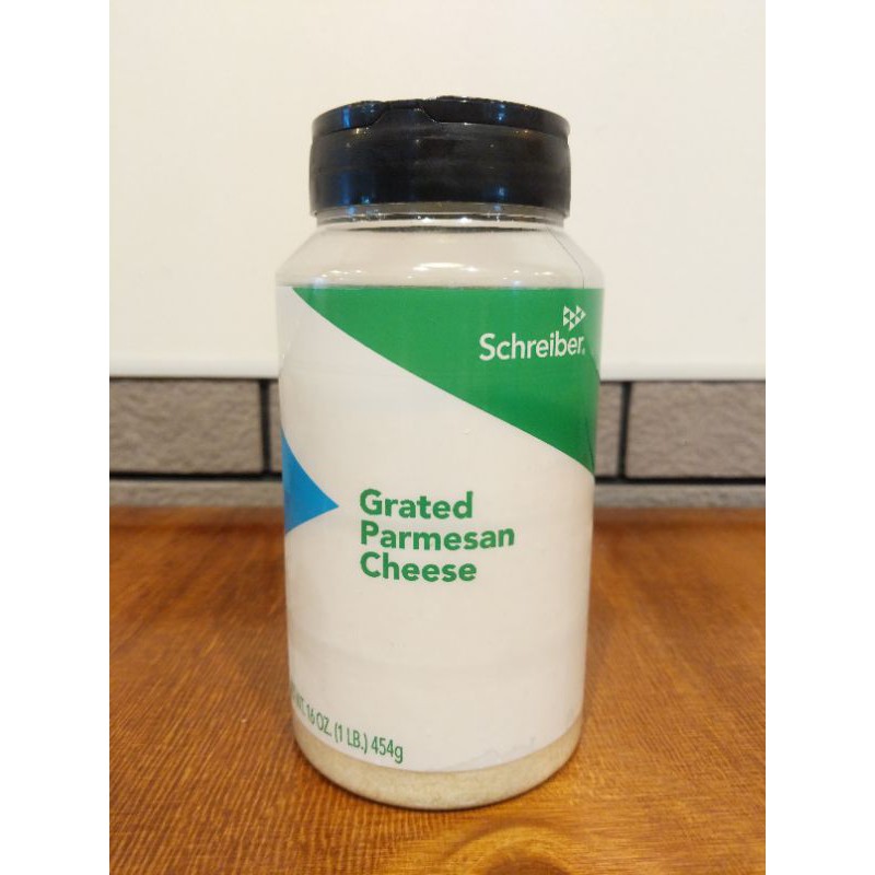 Shaker Grated Parmesan Cheese Schreiber พาร์เมซาน ชีส ตรา ชไรเบอร์