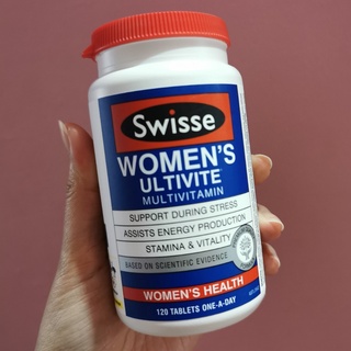 Womens Ultivite Multivitamin 120 Tablets (Swisse) วิตามินแร่ธาตุ สำหรับผู้หญิง