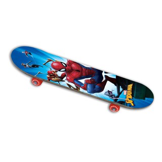 Marvel Skateboard Spiderman สเกตบอร์ดฮีโร่ ไอ้แมงมุม สไปเดอร์แมนToy Smart