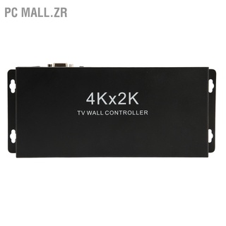 Pc Mall.Zr ตัวควบคุมมัลติมีเดียทีวี Hd 1 In 4 Out 4K สําหรับ Pc แล็ปท็อป 100‐240V