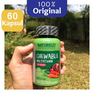 ✅Pre order💫🇺🇸 NATURELO Chewable Multivitamin for Children, 60 Chewable Tablets