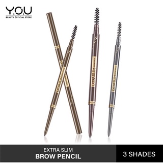 CastleC Y.O.U Extra Slim Brow Pencil วาย โอ ยู ดินสอเขียนคิ้ว หัวเล็กละเอียดเพียง 1.5 มม.