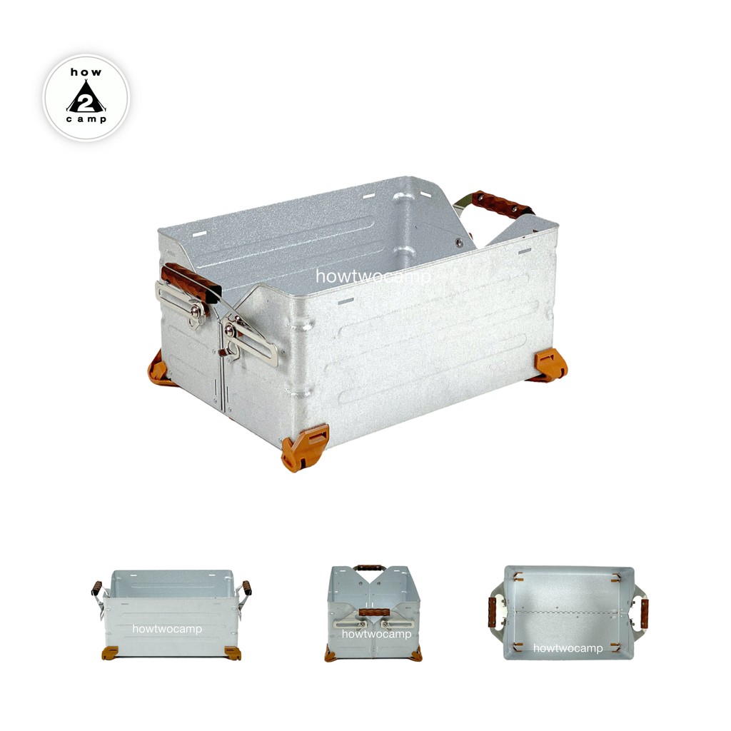 ลังเก็บอุปกรณ์แคมป์ปิ้ง 25L Vidalido Metal Shelf Container ราคา ถูกที่สุด ดีลบีเคเค แกลเลอรีภาพที่ 3