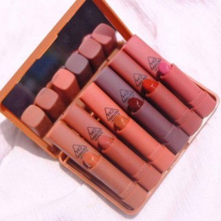 ลิปสติกเนื้อแมท Hasaya girl 1กล่อง6สี