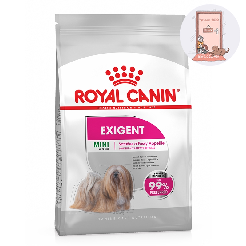 Royal Canin อาหารสุนัขสูตร Mini Exigent ขนาด 1 กก. สำหรับสุนัขกินยาก