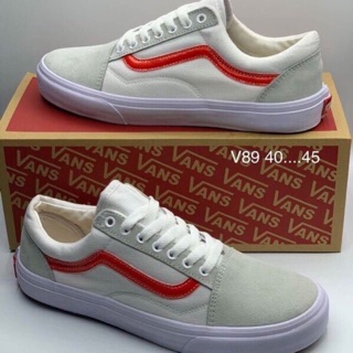 รองเท้า VANS OLD SKOOL แถบแดง