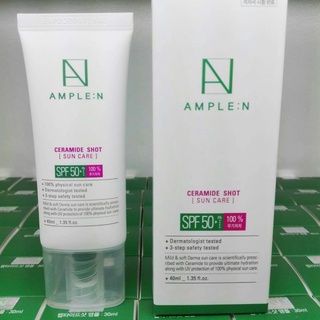 Ample:N Ceramide Shot Barrier Sun care SPF 50+ PA++++ 40ml.