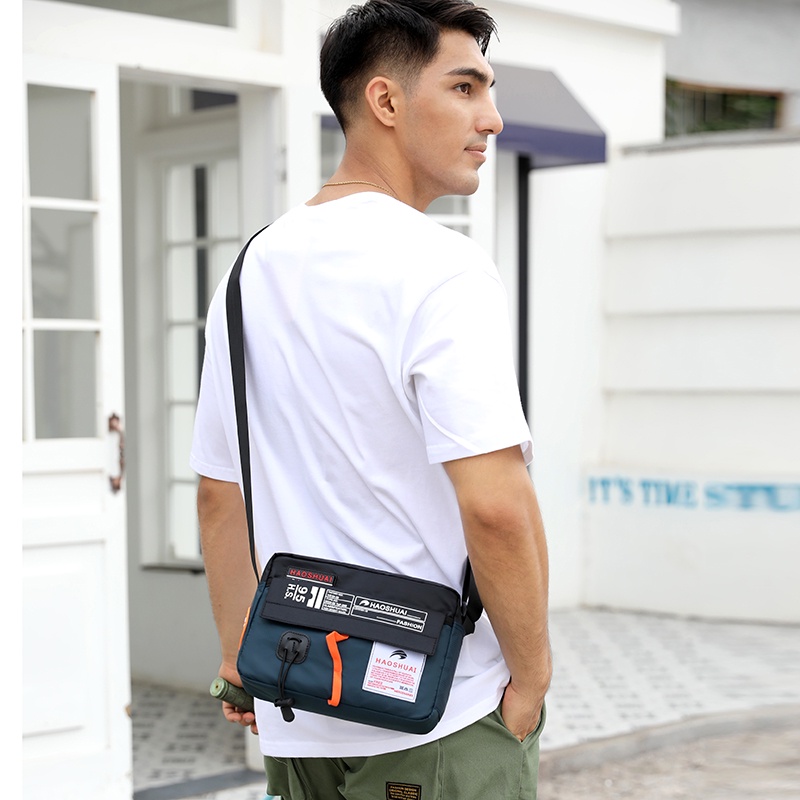 New Fashion Nylon Men's Crossbody Bag