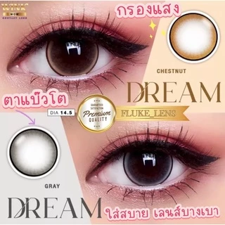 ตาโต แบ๊วสุดๆ ✨ Dream /Dreamma (ตาโต) ✨ รายเดือน ผลิตที่เกาหลี บางใส่สบาย Roze winkwow ดำ