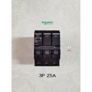 Schneider QO325VSC6T Circuit breaker ลูก 3P 25A