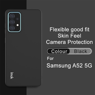 Original Imak Fashion Colorful Casing Samsung Galaxy A52S 5G Skin feel Soft TPU Case Full Protection Silicone Back Cover