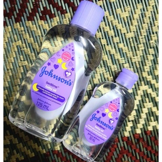 พร้อมส่ง2ขนาด50ml/125ml...ถูกที่สุด🔥JOHNSONS bedtime baby oil🍁ขนาด 50ml/125ml. มีราคาส่ง