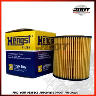 HENGST ไส้กรองน้ำมันเครื่อง BMW รุ่น E46,N42,N46 เบอร์ E29H D89