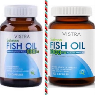 Vistra Salmon Fish Oil วิสทร้า น้ำมันปลาแซลมอน 1000mg