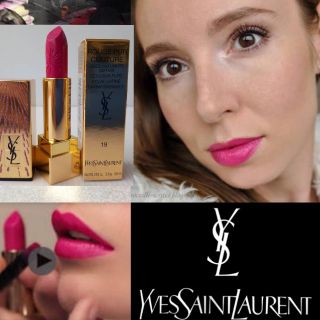 ลิป YSL Rouge Pur Couture Dazzling Lights Edition No. 19 Le Fuchsia