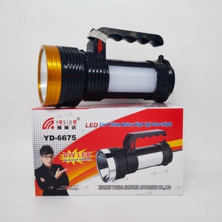 YASIDA ไฟฉาย 3W+15SMD รุ่น YD-6675