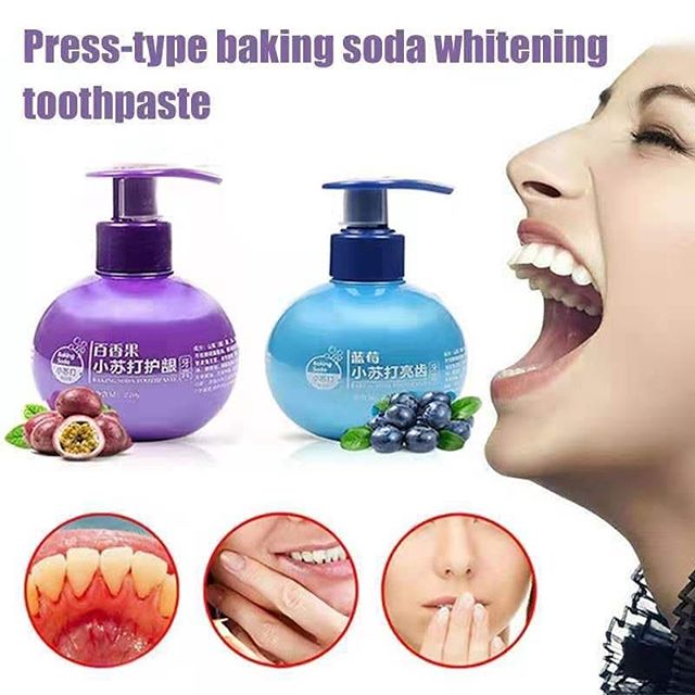 [ CrazySale ] BAKING SODA WHITENING TOOTHPATIH GIGI