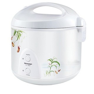 หม้อหุงข้าว (1.8 ลิตร,คละลาย) รุ่น KS-19ET Rice Cooker (1.8 liter, dissolved) KS-19ET