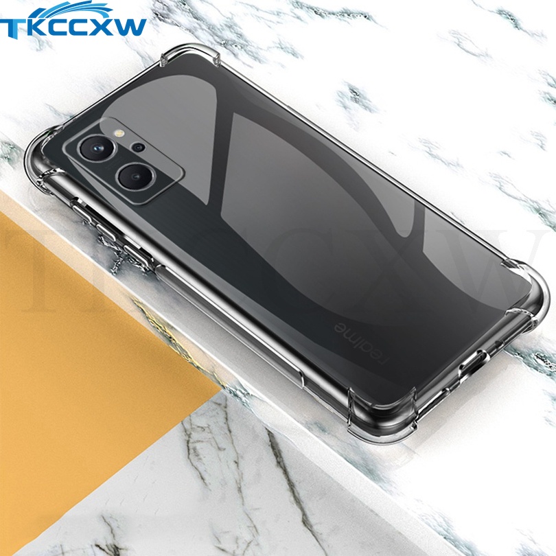 เคสโทรศัพท์มือถือ ซิลิโคนใส กันกระแทก หรูหรา สําหรับ Realme C35 C31 8i 9i 9 Pro+ GT2 Pro Q3S Q3i GT Neo2 3 2T