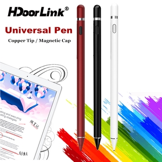 HdoorLink Universal Active Stylus Pen ปากกาสไตลัส ปากกาทัชสกรีนหน้าจอสัมผัสสําหรับ Android Samsung Pad