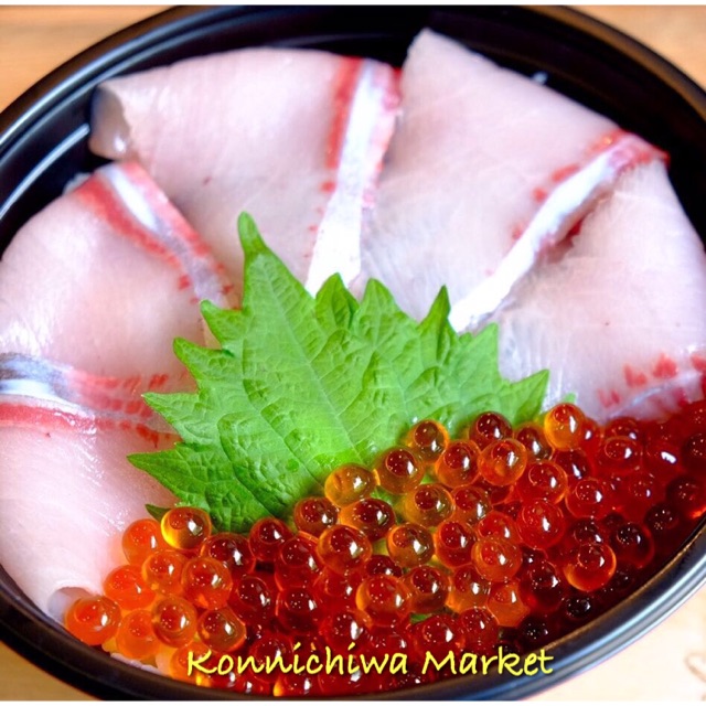 Hamachi Ikura Don 📣ถามค่าส่งก่อนสั่งนะคะ ราคาค่าอาหารไม่รวมค่าส่งคะ