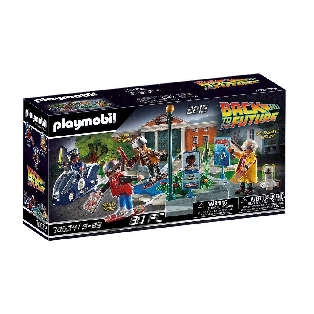Playmobil 70634 Back to the Future Part II Verfolgung mit Hoverboard แอคชั่นฟิกเกอร์ แบคทูเดอะฟิวเจอร์ โฮเวอร์บอร์ด เชส