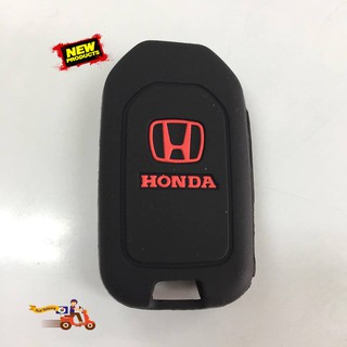 ซิลิโคนกุญแจ HONDA  (สีดำแดง)