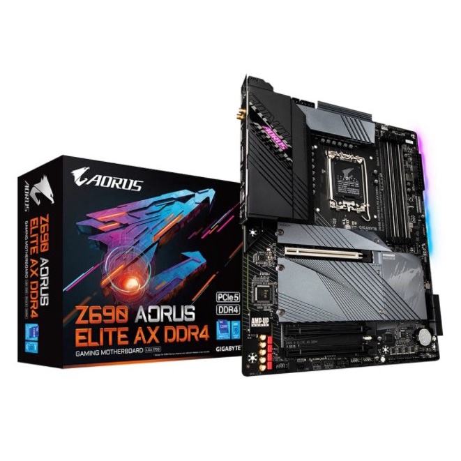 MAINBOARD (เมนบอร์ด) 1700 GIGABYTE Z690 AORUS ELITE AX DDR5