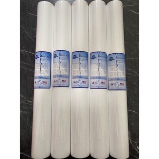 ไส้กรองน้ำ PP ขนาด 20 นิ้ว ความละเอียด 5 Micron แพ็ค 10 ชิ้น (Sediment Filter) TEMA (PP 20x2.5นิ้ว)