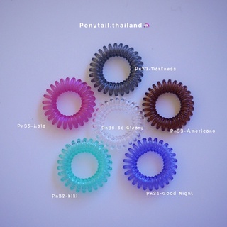 ยางมัดผม Ponytail รุ่น normal สีใส