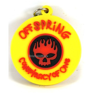 THE OFFSPRING พวงกุญแจ ยาง เท่ๆ  ดิออฟสปริง อีโม ร็อค เมทัล  2-3 วันรับของ OFP58