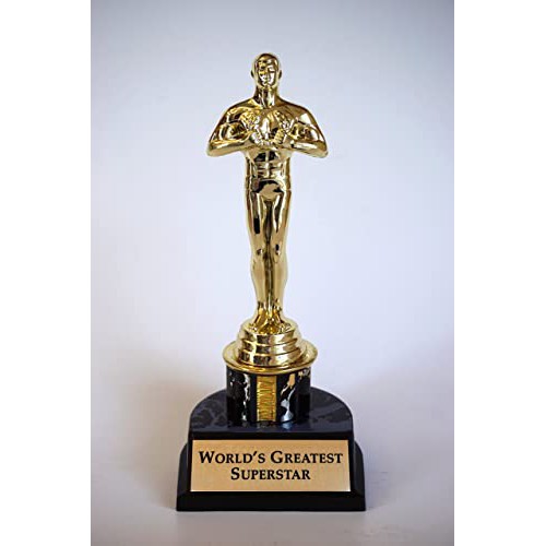 Oscar Award Trophy ถ้วยรางวัลออสก้า ของที่ระลึก World's Greatest Artist สูง 20 ซม.