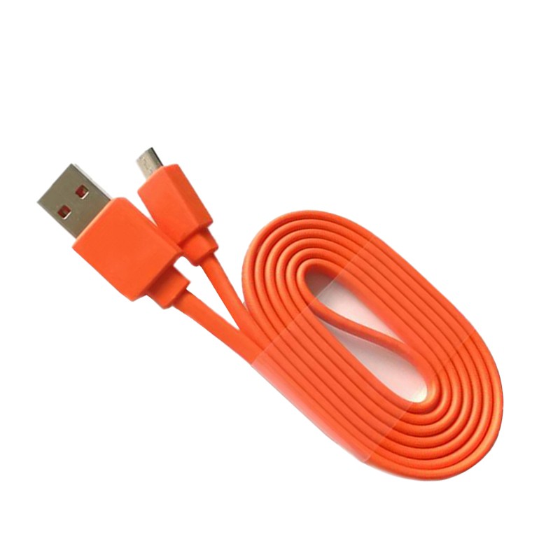 สายชาร์จ USB 1 เมตร สําหรับลําโพงบลูทูธ JBL Flip 3 4 Pulse 2 สีส้ม