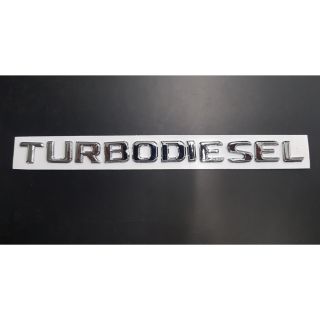 logo turbodiesel ของรถ benz w140 w463 w124