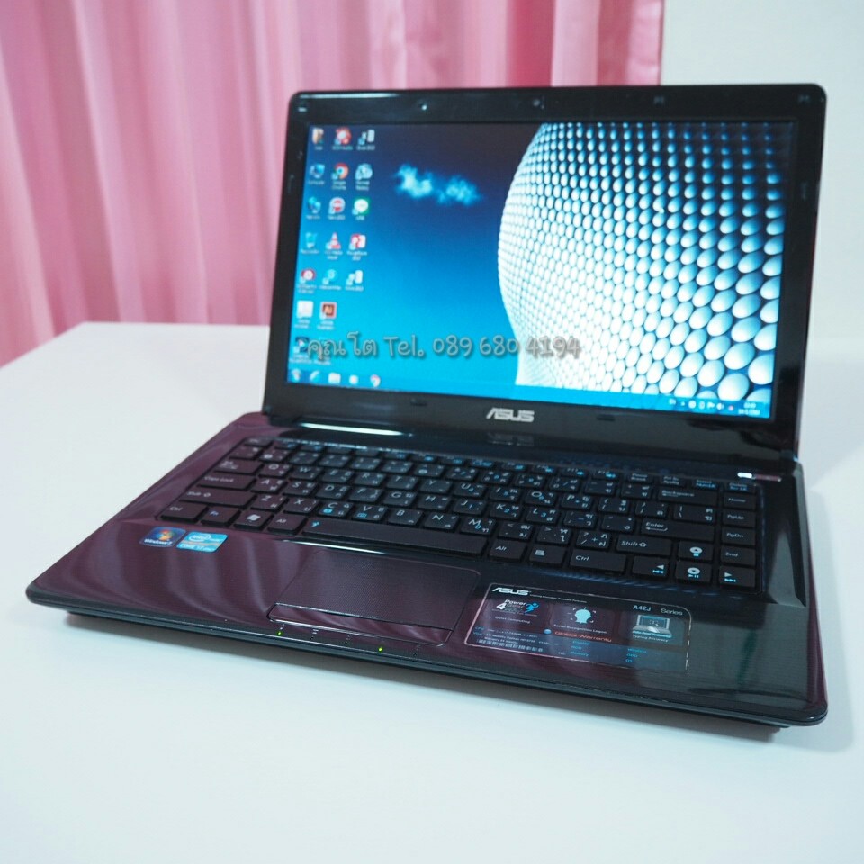 Asus A42J Quad Core i7-740QM การ์ดจอ GeForce 2GB