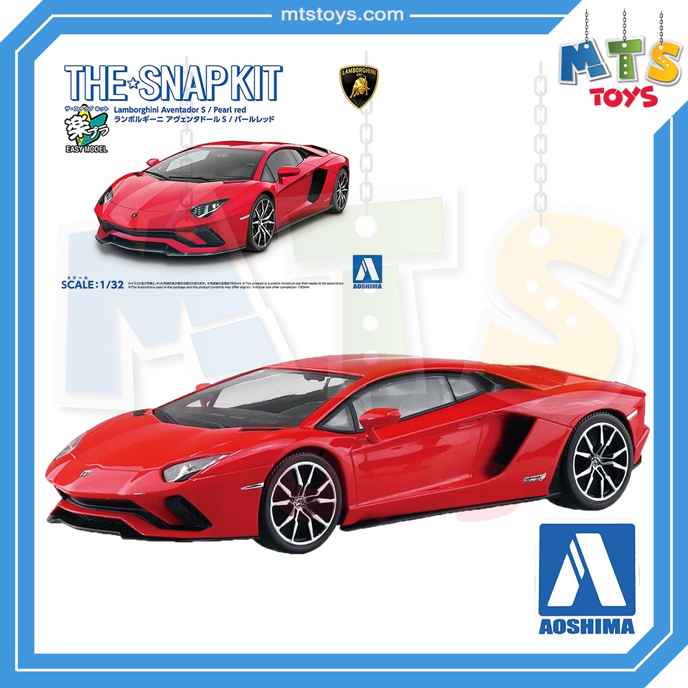 **MTS Toys**Aoshima Bunka Kyozai : The-Snap Kit Lamborghini Aventador 1/32