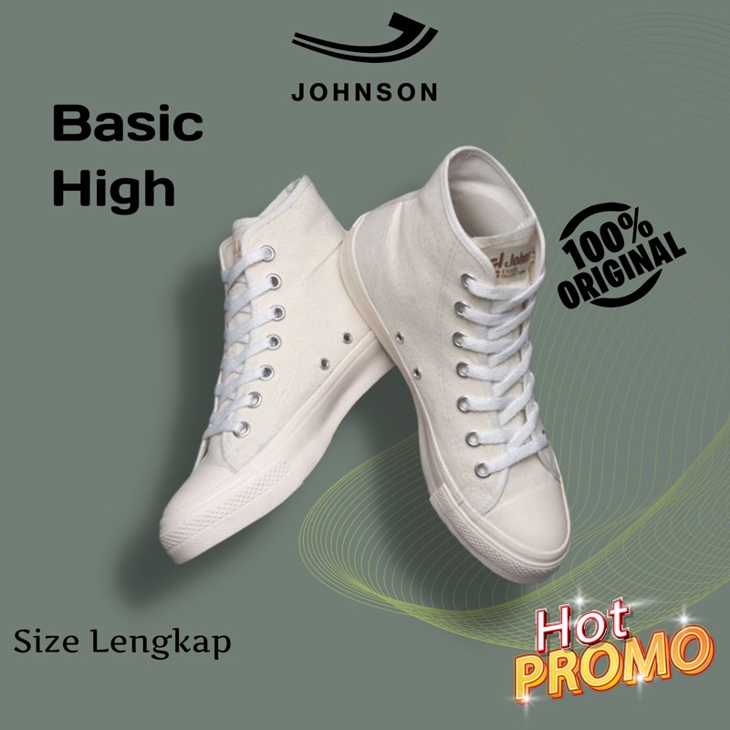 รองเท้า Jhonson Basic High Milky ของแท้ 100%
