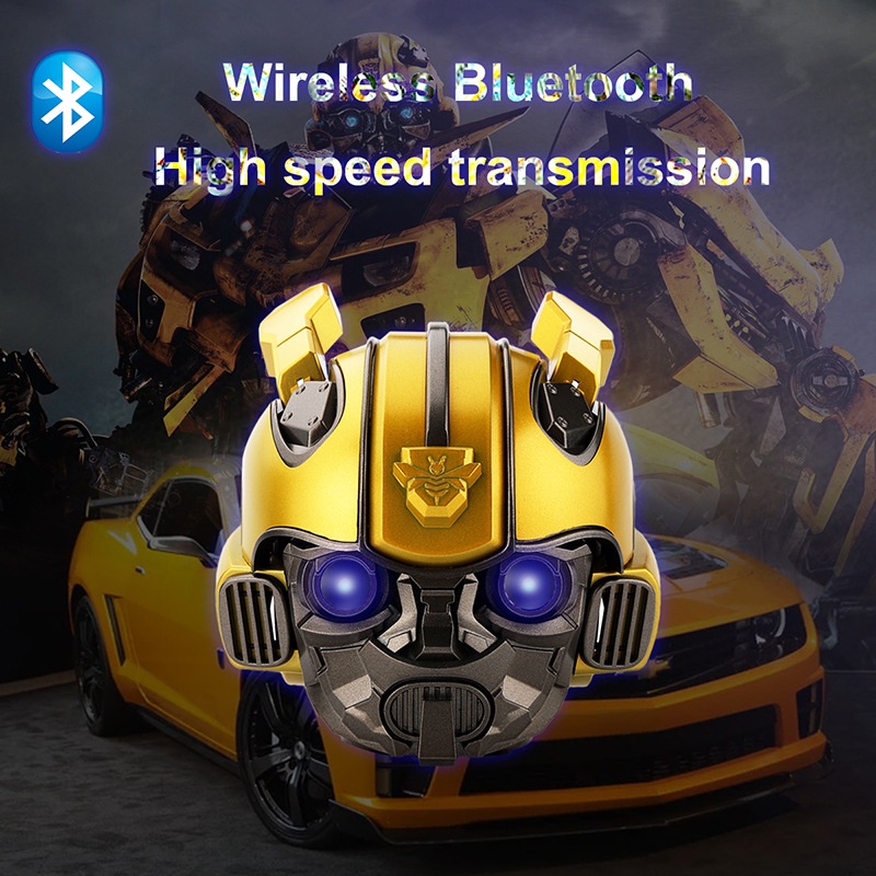 Transformers Bumblebee Bluetooth Speaker Smart Subwoofer Outdoor Portable Wireless Subwoofer Creative Speaker