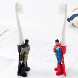แปรงสีฟันเด็ก ลายการ์ตูน Superman Batman เปลี่ยนหัวแปรงได้ แถมหัวแปรง