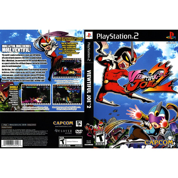 VIEWTIFUL JOE 2 [PS2 US : DVD5 1 Disc]