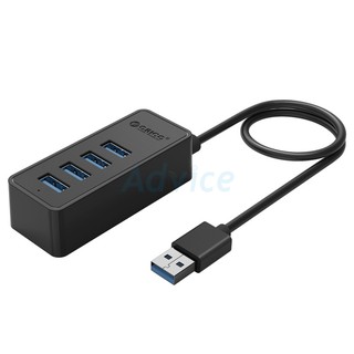 4 Port USB HUB V.3.0 ORICO (W5PU3) Black 4 Port USB 3.0 ประกัน 2Y ยูเอสบีฮับ ฮับ ขยายสัญญาณ ฮับเชื่อมต่อ สายเชื่อมต่อ