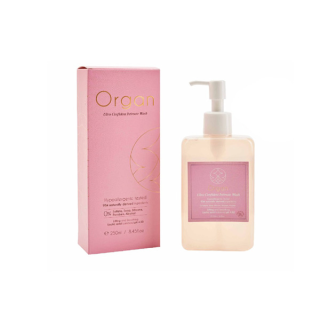 Organ(ออร์แกน) น้ำยาทำความสะอาดจุดซ่อนเร้น สูตรกระชับ Ultra Confident Intimate Wash (Squeeze me Peach) 250 ML.