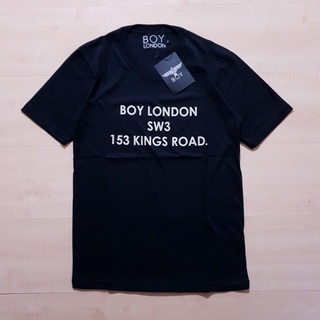 เสื้อยืด ลาย Kaos LONDON KINGS สีดํา ไซซ์ XL XXL