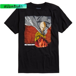 เสื้อยืดพิมพ์ลาย Anime One Punch Man Saitama สำหรับผู้ชาย