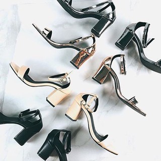 [ลดล้างสต๊อค] Kylie heels รองเท้าส้นสูง รองเท้าไปงาน ไซส์ 35-40