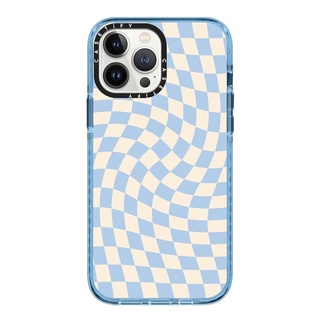 Check II - Baby Blue Twist 13 Pro Max Impact Case สี: Sierra Blue [สินค้าพรีออเดอร์]