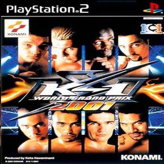 แผ่นเกมส์ PS2 (คุณภาพ) (ส่งไว) K-1 World Grand Prix 2001