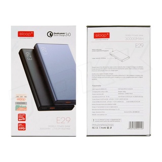 แบตสำรอง Eloop E29 30000mAh แบตสำรอง Eloop E36 12000 mAh แบตสำรองชาร์จเร็วไร้สาย Eloop EW40 20000mAh Wireless