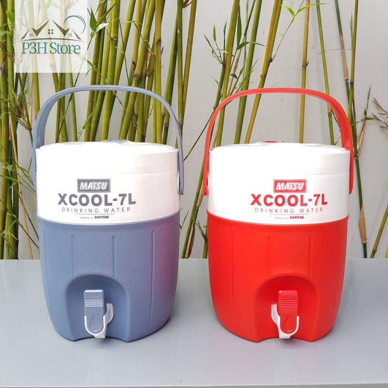 [KEEP HEAT 36H] [แพ็คเกจที่สวยงาม] ถังน้ําแข็ง Xcool 7 ลิตร Duy Tan 23.5 x 22 x 29 ซม. - ถังน้ําแข็ง